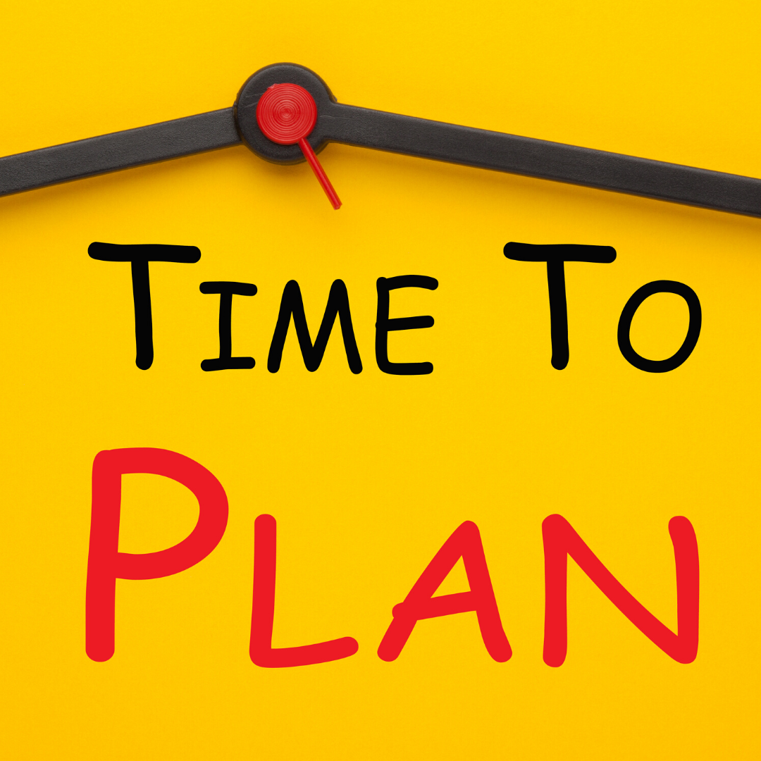 Read more about the article NO TIME TO PLAN ??